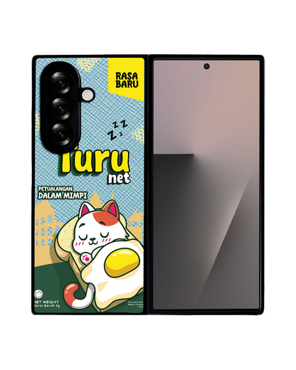 Android Flip / Fold Leather Grip - Turu