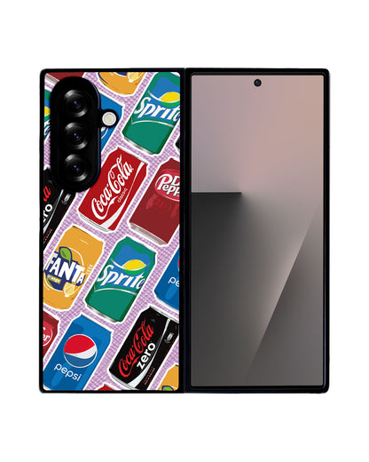 Android Flip / Fold Leather Grip - Soda