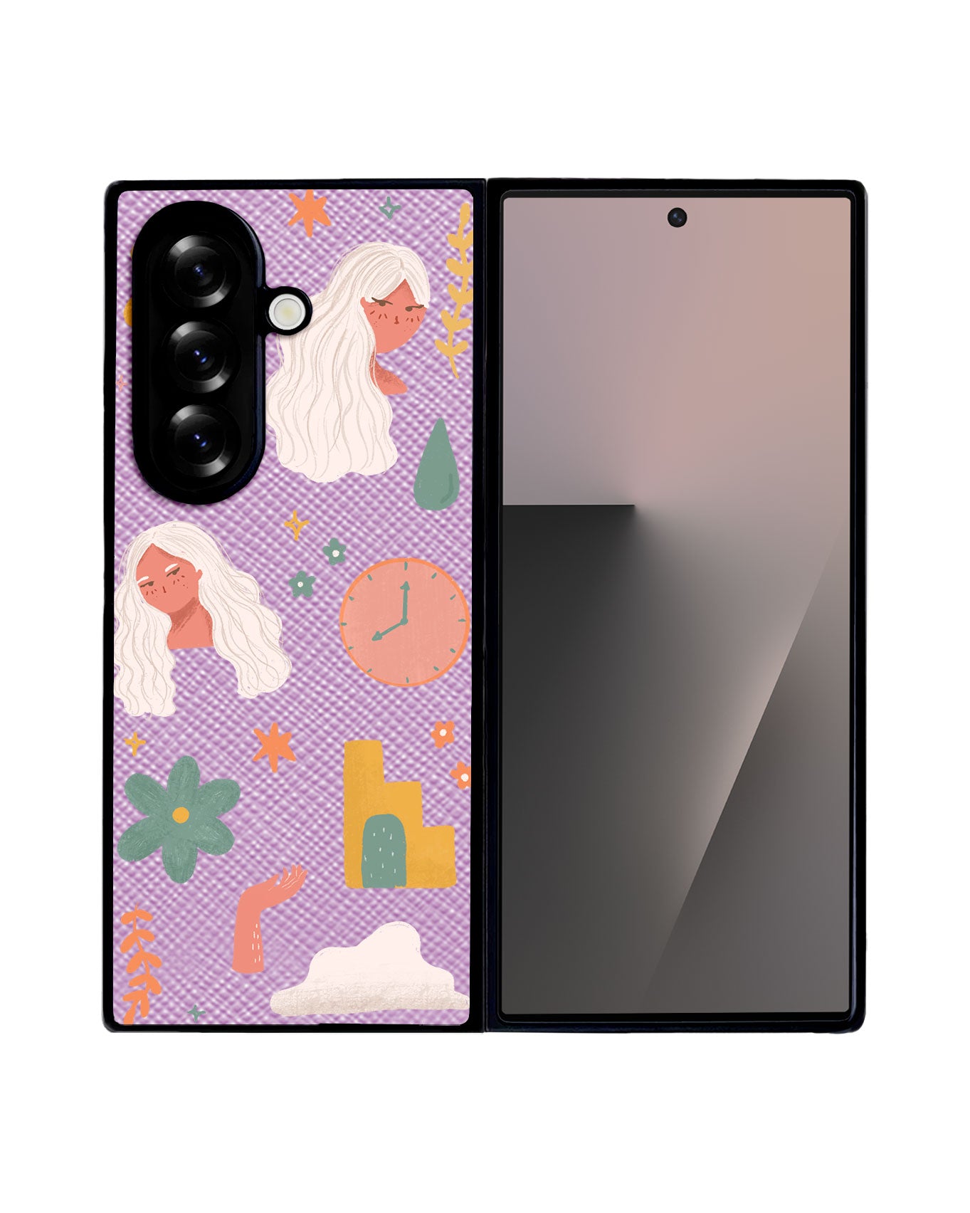 Android Flip / Fold Leather Grip - Adara's World