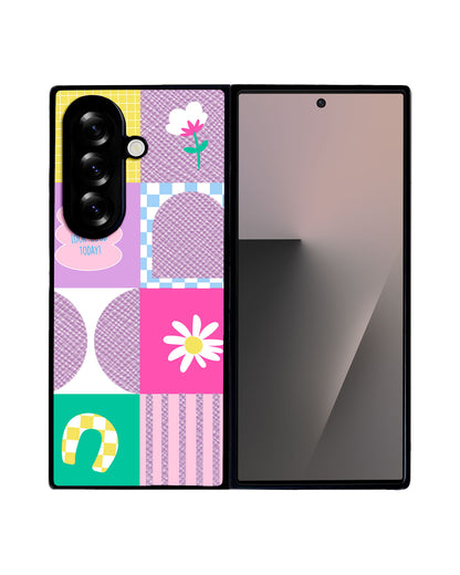 Android Flip / Fold Leather Grip - Aesthetic Mirror 2.0