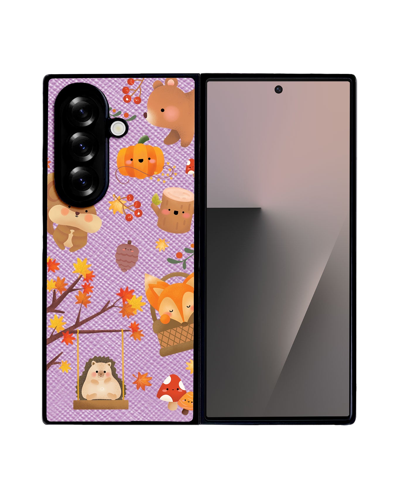 Android Flip / Fold Leather Grip - Autumn