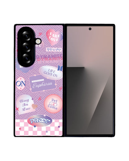 Android Flip / Fold Leather Grip - BTS Proof