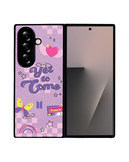 Android Flip / Fold Leather Grip - BTS Yet to Come 1.0