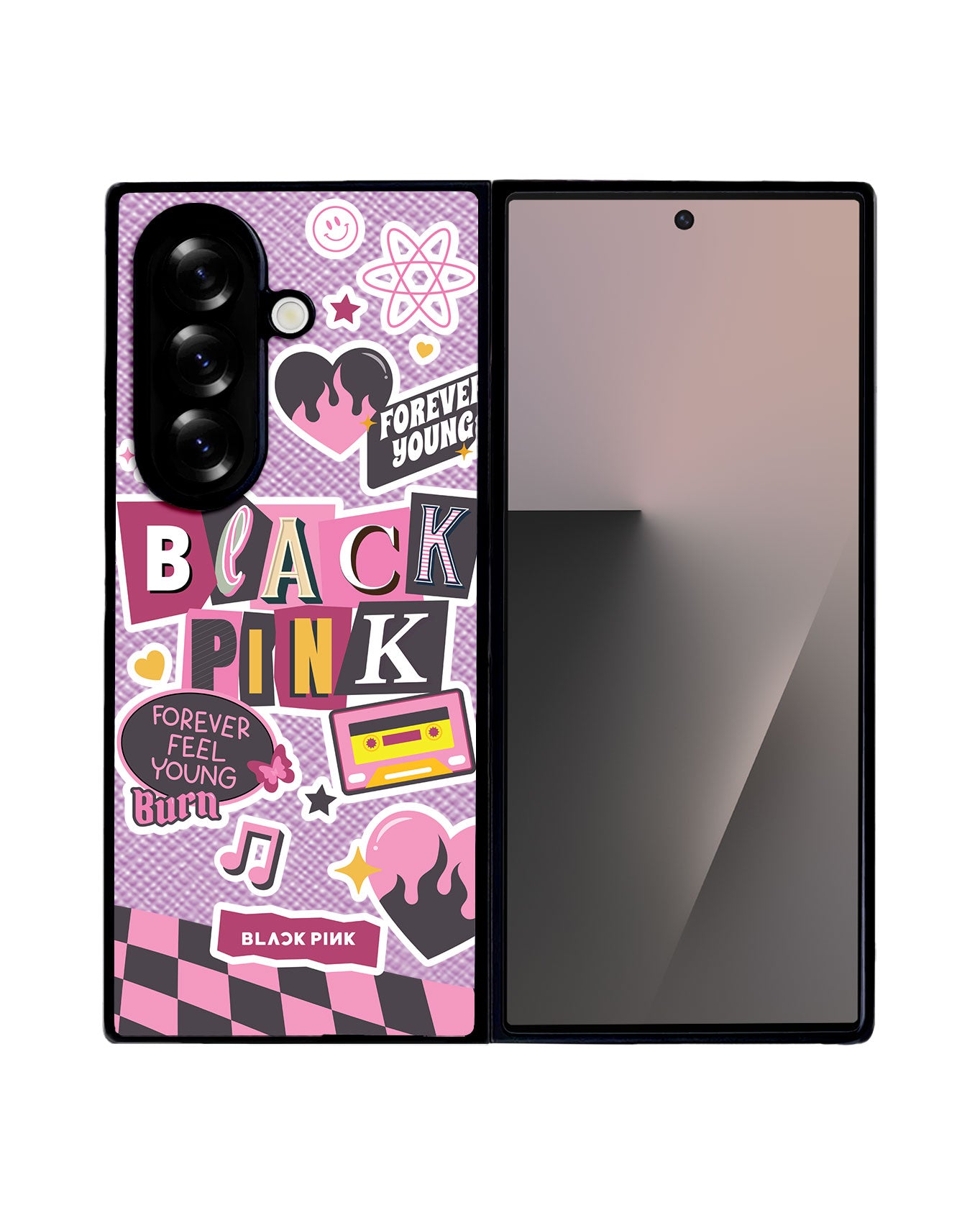 Android Flip / Fold Leather Grip - Blackpink Forever Young