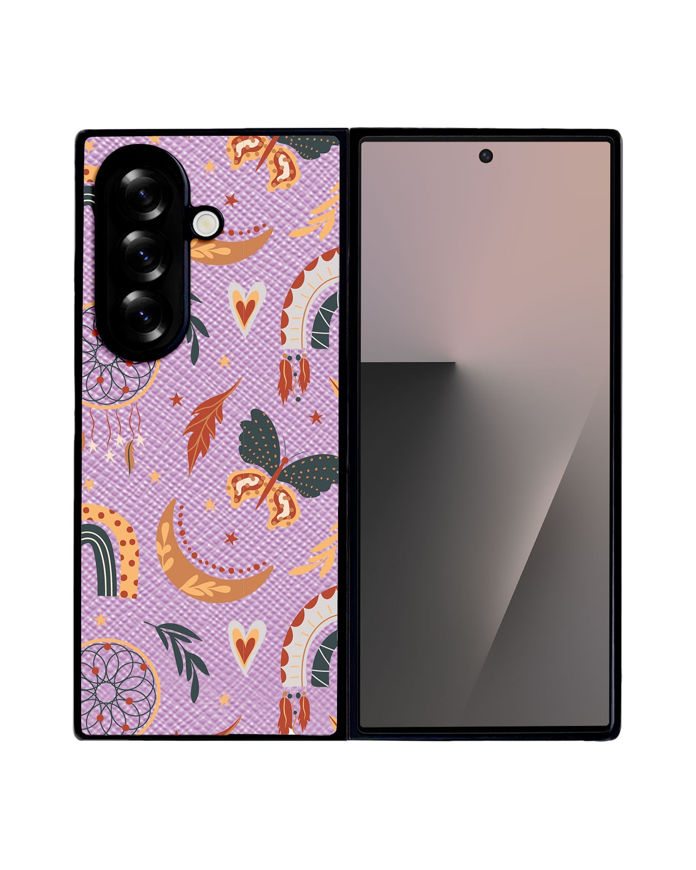 Android Flip / Fold Leather Grip - Boho 3.0