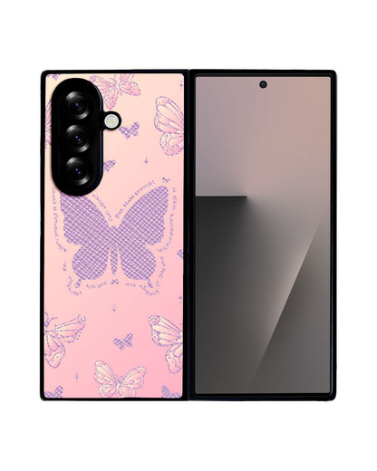 Android Flip / Fold Leather Grip - Butterfly Effect 1.0
