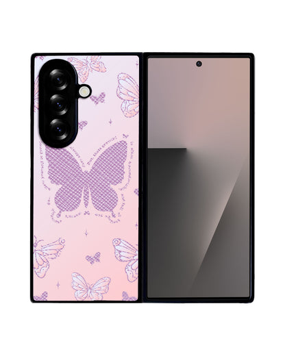 Android Flip / Fold Leather Grip - Butterfly Effect 2.0