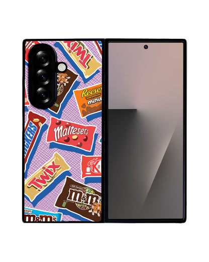 Android Flip / Fold Leather Grip - Choco Sweet