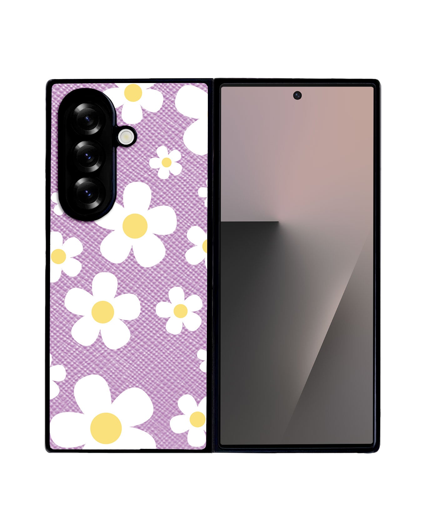 Android Flip / Fold Leather Grip - Daisy 3.0