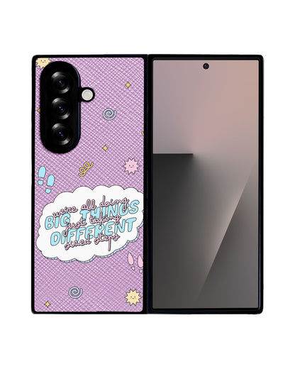 Android Flip / Fold Leather Grip - Different Steps