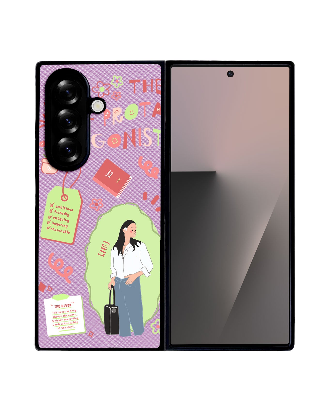 Android Flip / Fold Leather Grip - ENFJ