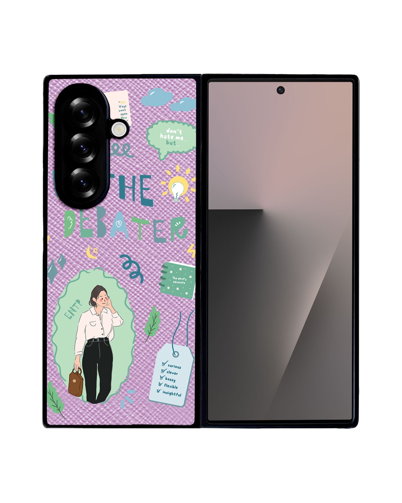 Android Flip / Fold Leather Grip - ENTP