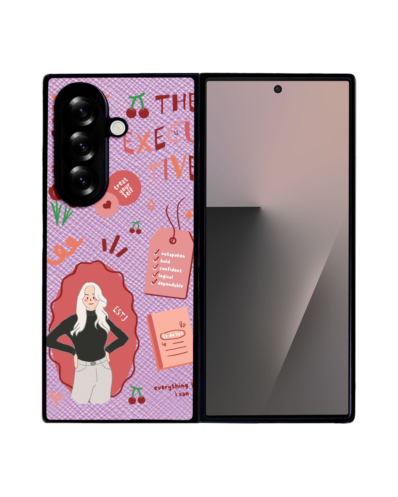 Android Flip / Fold Leather Grip - ESTJ