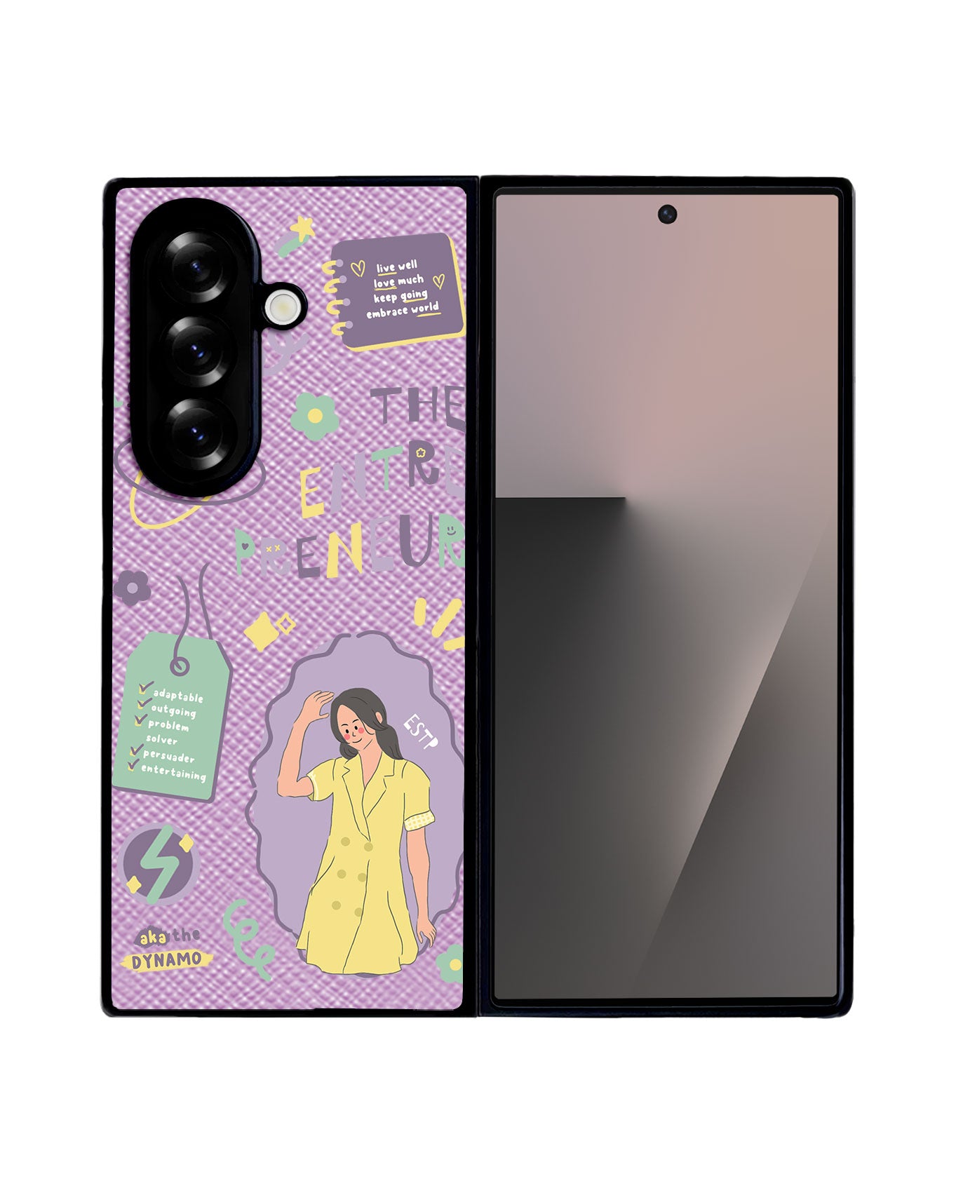 Android Flip / Fold Leather Grip - ESTP