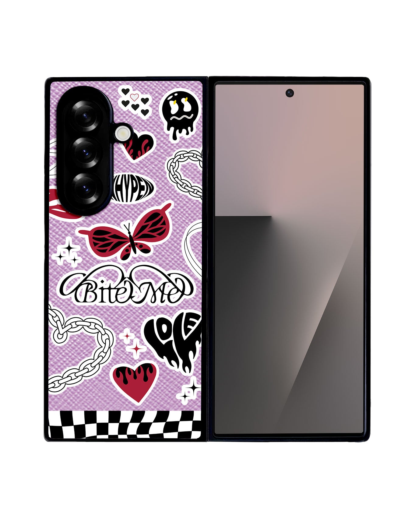 Android Flip / Fold Leather Grip - Enhypen Bite Me