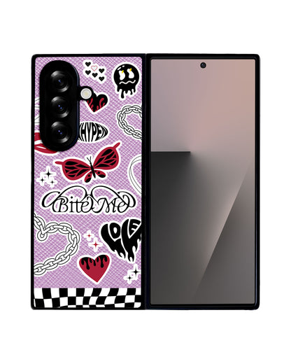 Android Flip / Fold Leather Grip - Enhypen Bite Me