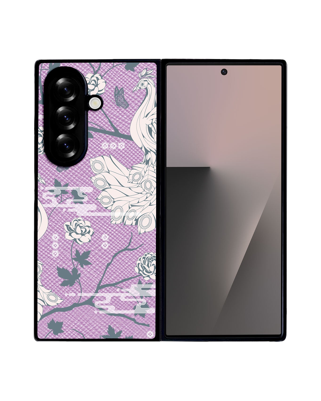 Android Flip / Fold Leather Grip - Bird of Paradise 2.0