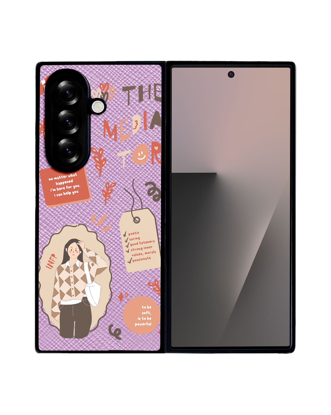 Android Flip / Fold Leather Grip - INFP