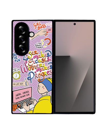 Android Flip / Fold Leather Grip - Ambitch