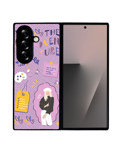 Android Flip / Fold Leather Grip - ISFP