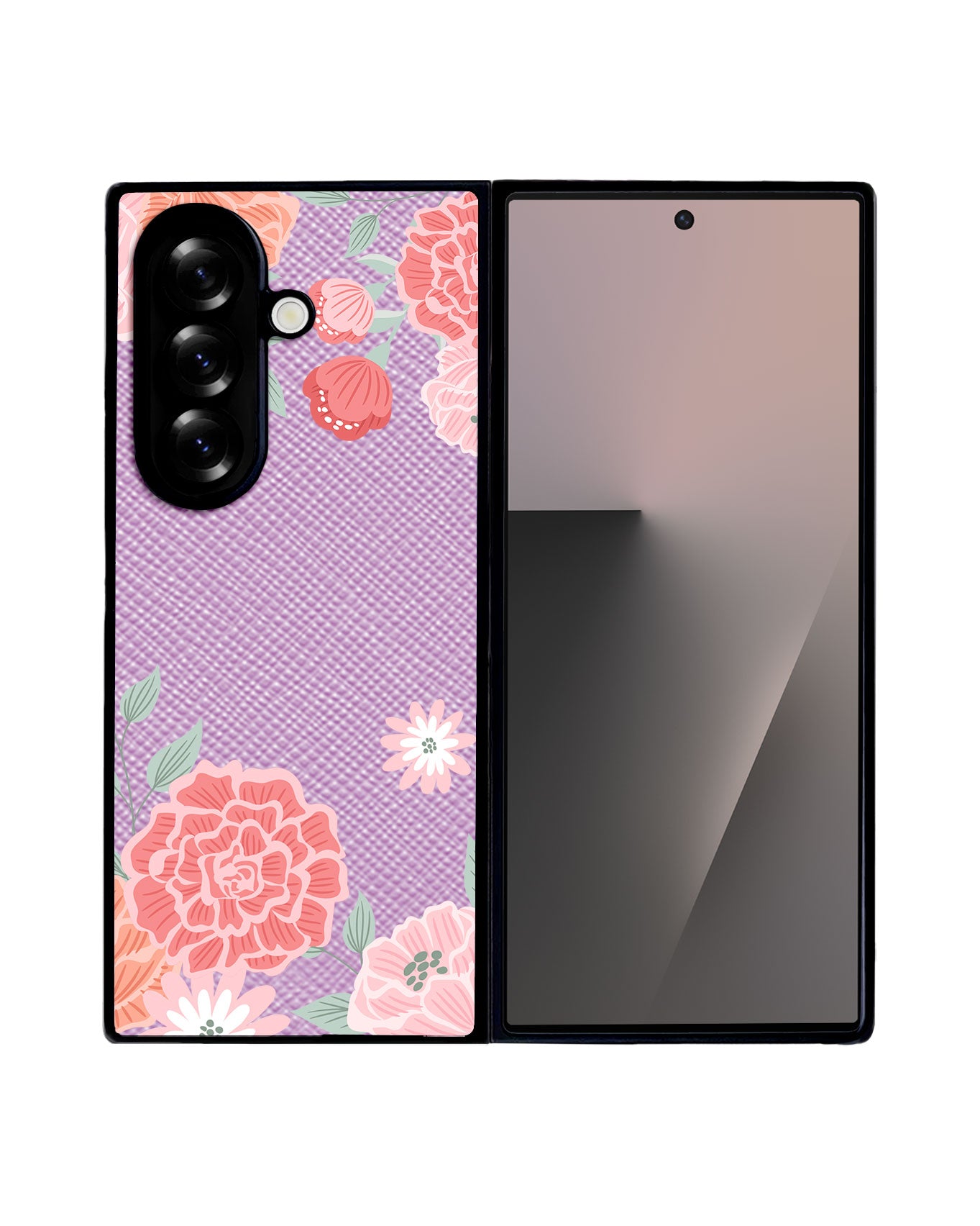 Android Flip / Fold Leather Grip - Carnation 1.0