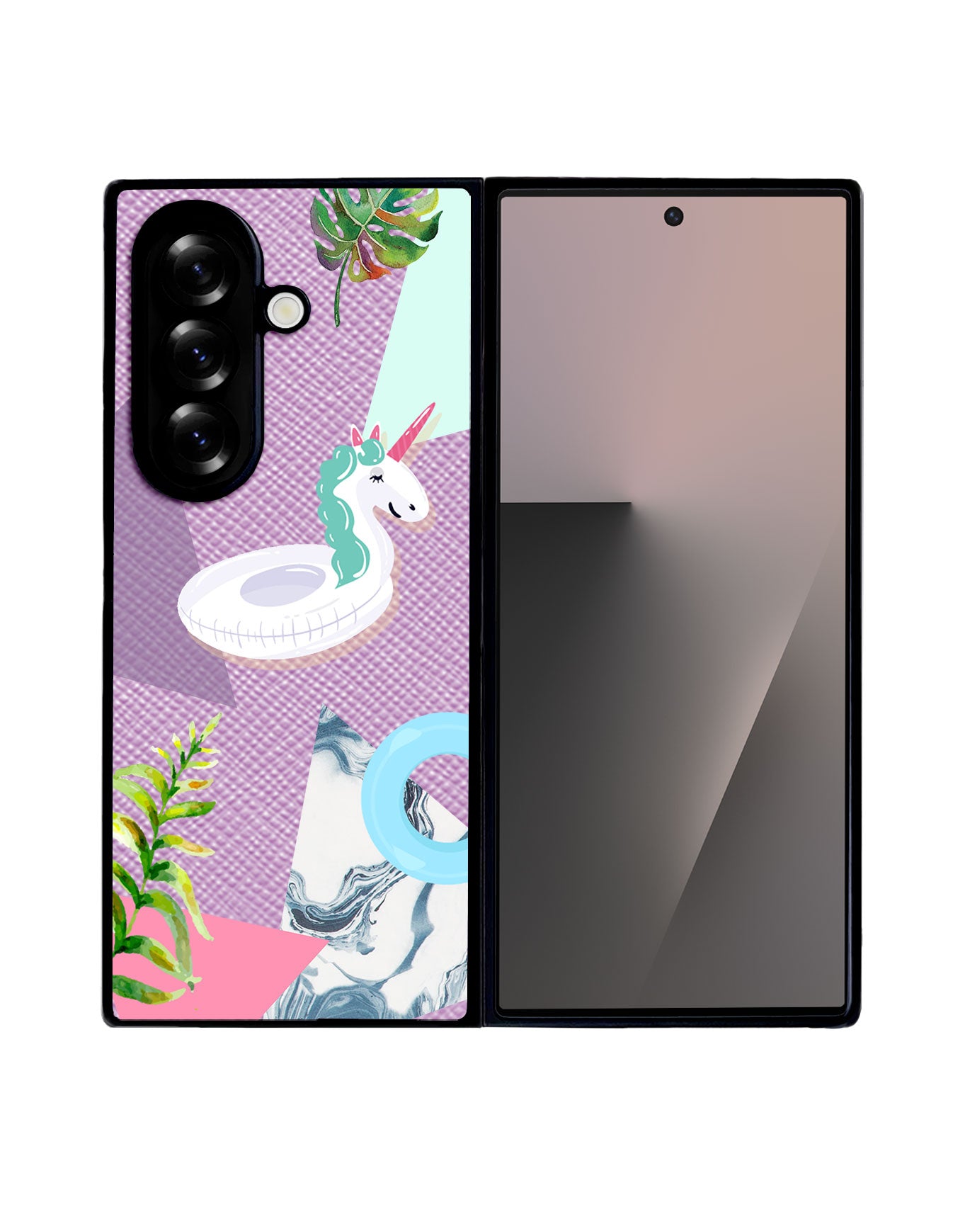 Android Flip / Fold Leather Grip - Floaties