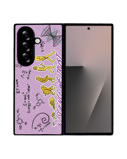 Android Flip / Fold Leather Grip - Science 1.0