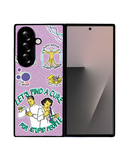 Android Flip / Fold Leather Grip - Science 2.0