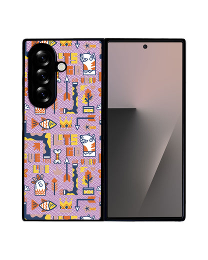 Android Flip / Fold Leather Grip - Life in Color