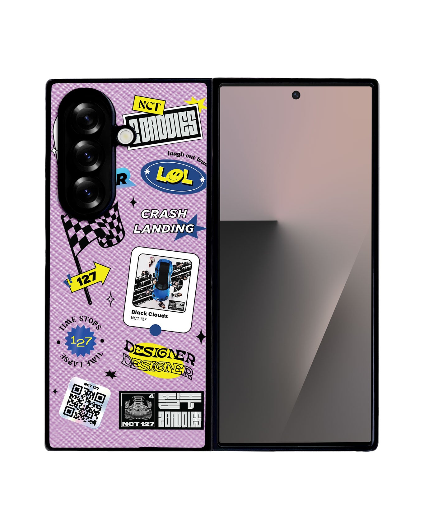 Android Flip / Fold Leather Grip - NCT 127 Sticker Pack
