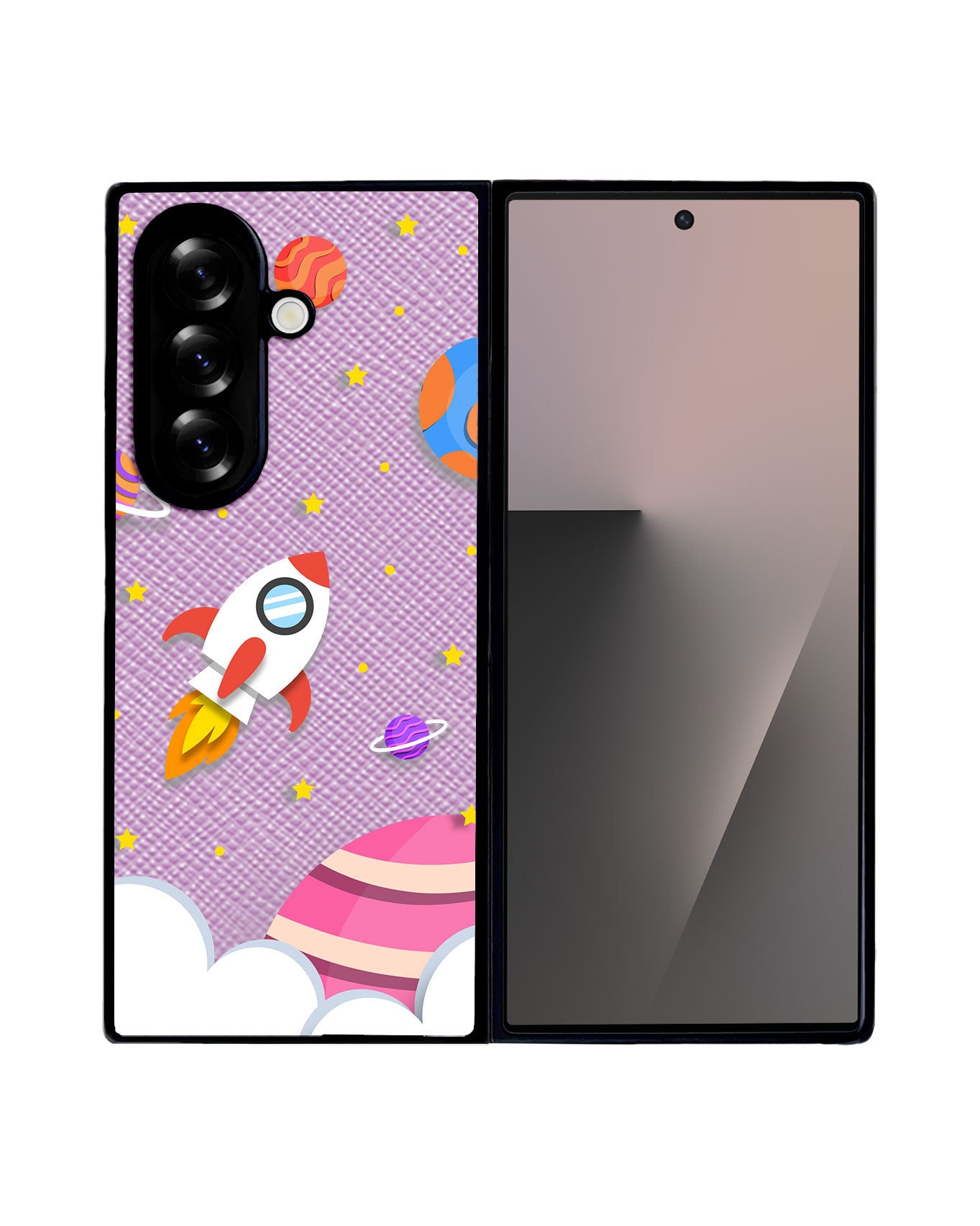 Android Flip / Fold Leather Grip - Neverland