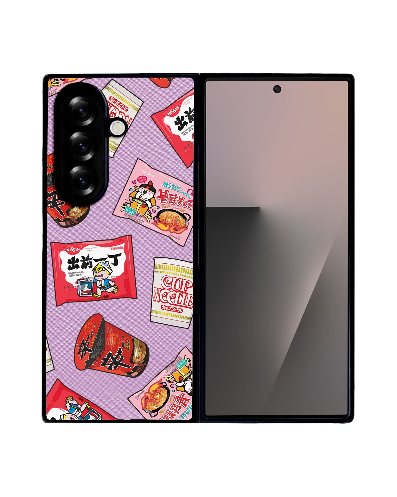 Android Flip / Fold Leather Grip - K-Ramyeon