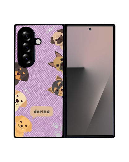 Android Flip / Fold Leather Grip - Ruff Family