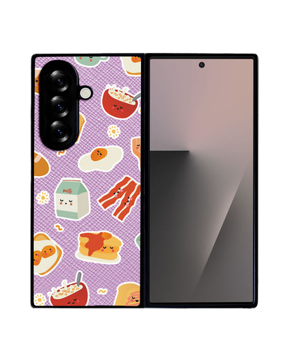 Android Flip / Fold Leather Grip - English Breakfast