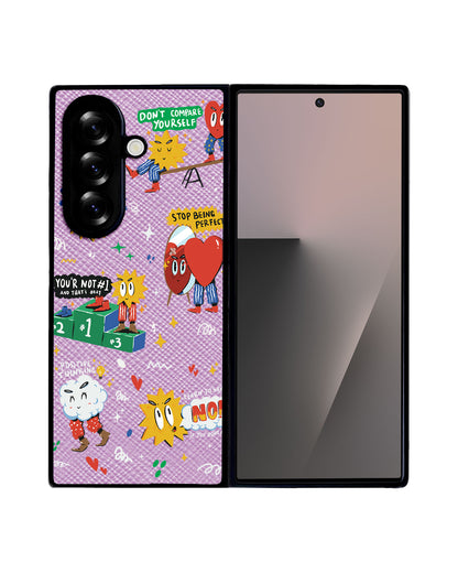 Android Flip / Fold Leather Grip - Selfless Love 2.0