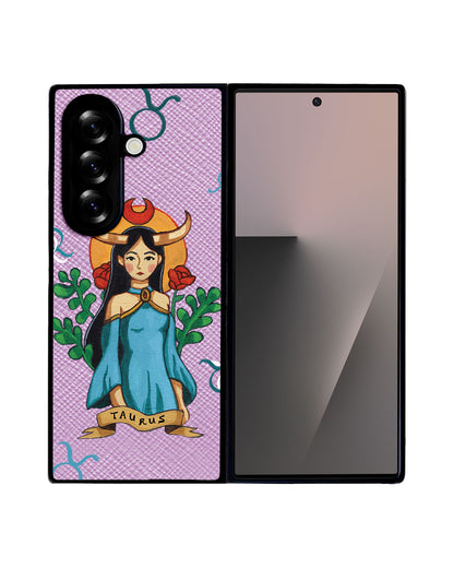 Android Flip / Fold Leather Grip - Taurus