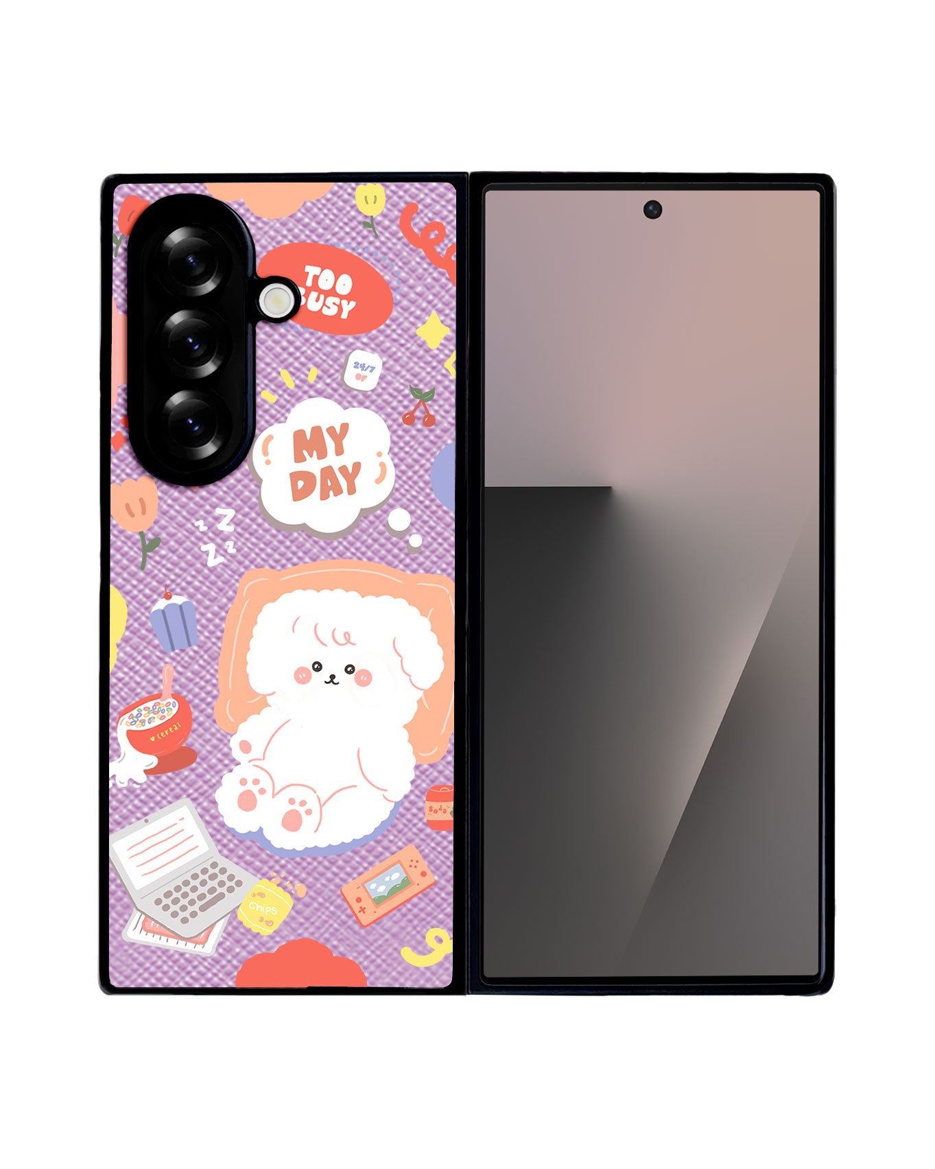 Android Flip / Fold Leather Grip - The New Normal