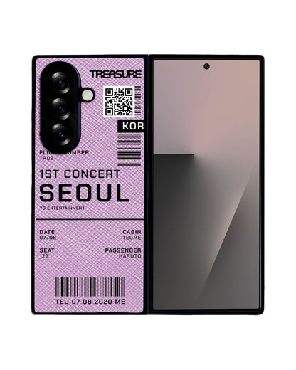 Android Flip / Fold Leather Grip - Treasure 1st Concert