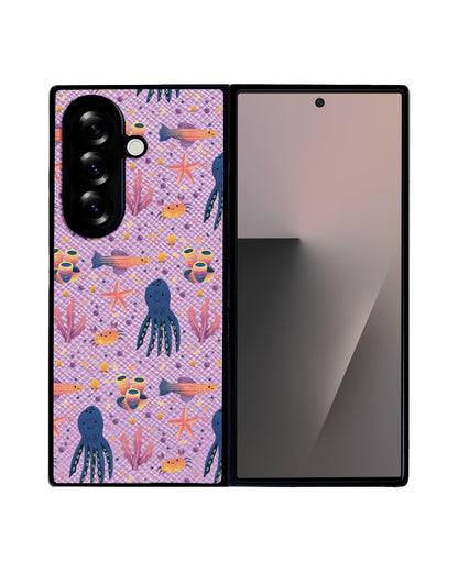 Android Flip / Fold Leather Grip - Underwater Dreams 1.0
