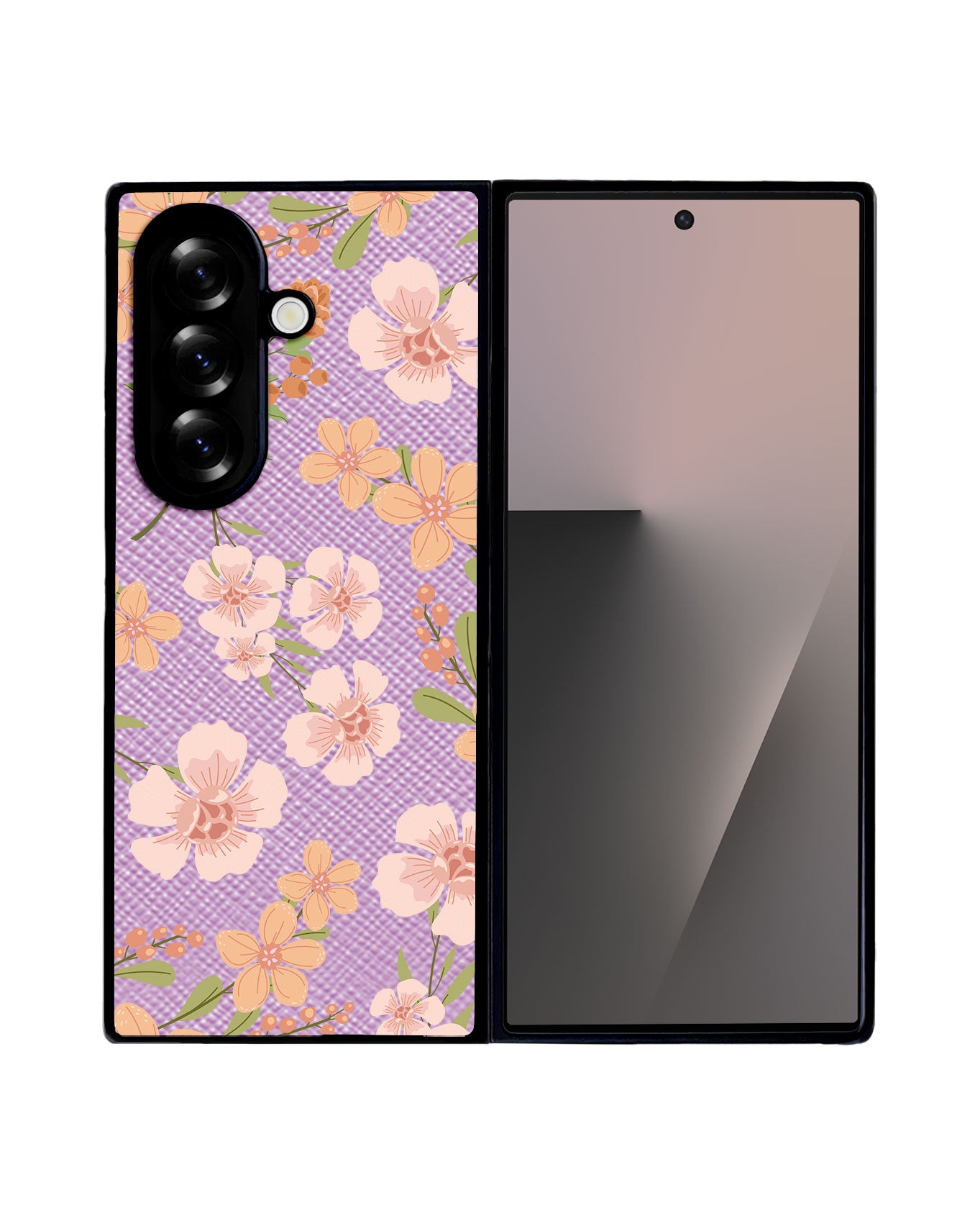 Android Flip / Fold Leather Grip - Vinca