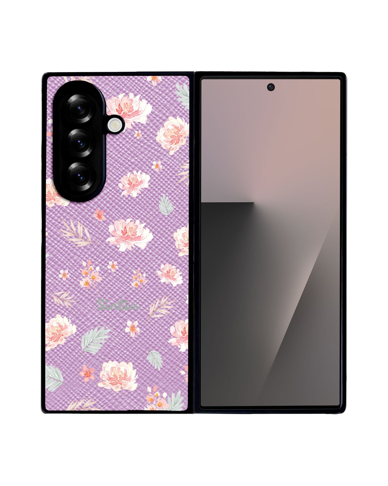 Android Flip / Fold Leather Grip - Botanical Garden 4.0