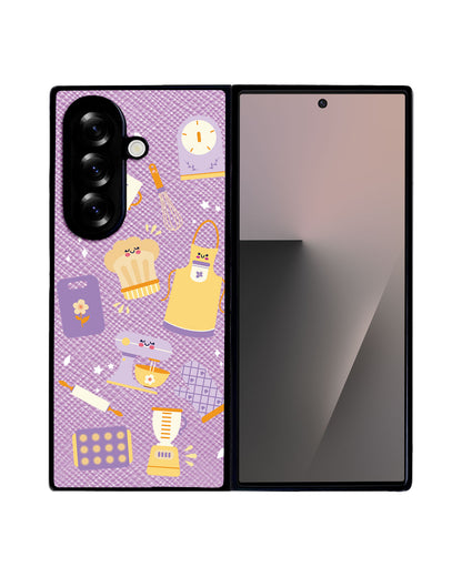 Android Flip / Fold Leather Grip - Chef or Baker