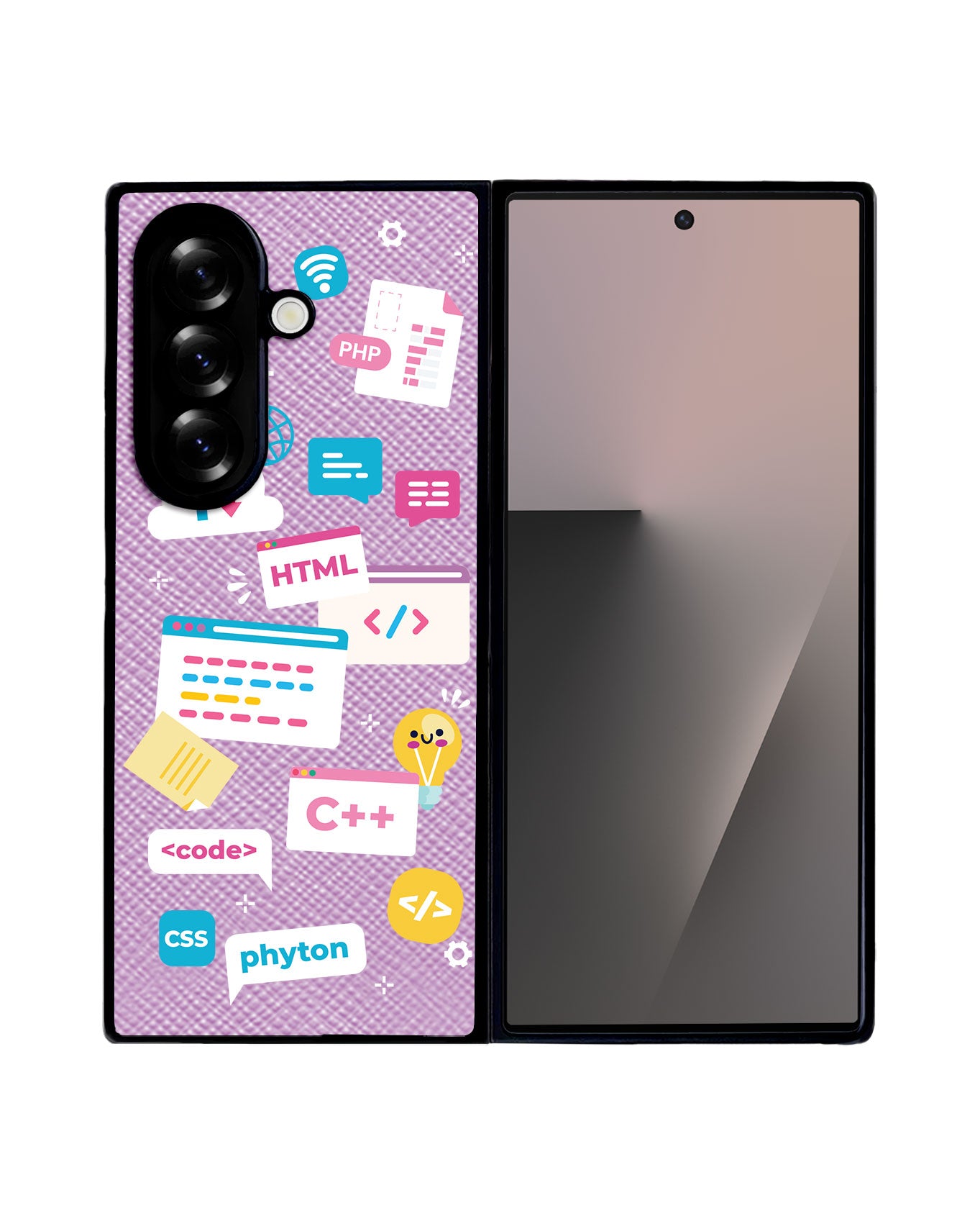 Android Flip / Fold Leather Grip - Developer