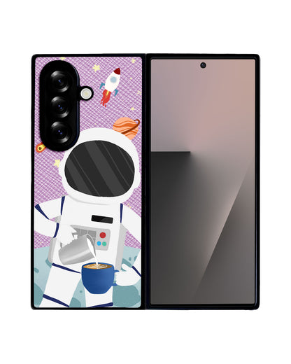 Android Flip / Fold Leather Grip - Baristronaut