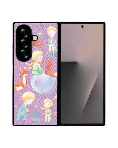 Android Flip / Fold Leather Grip - Little Prince & Fox