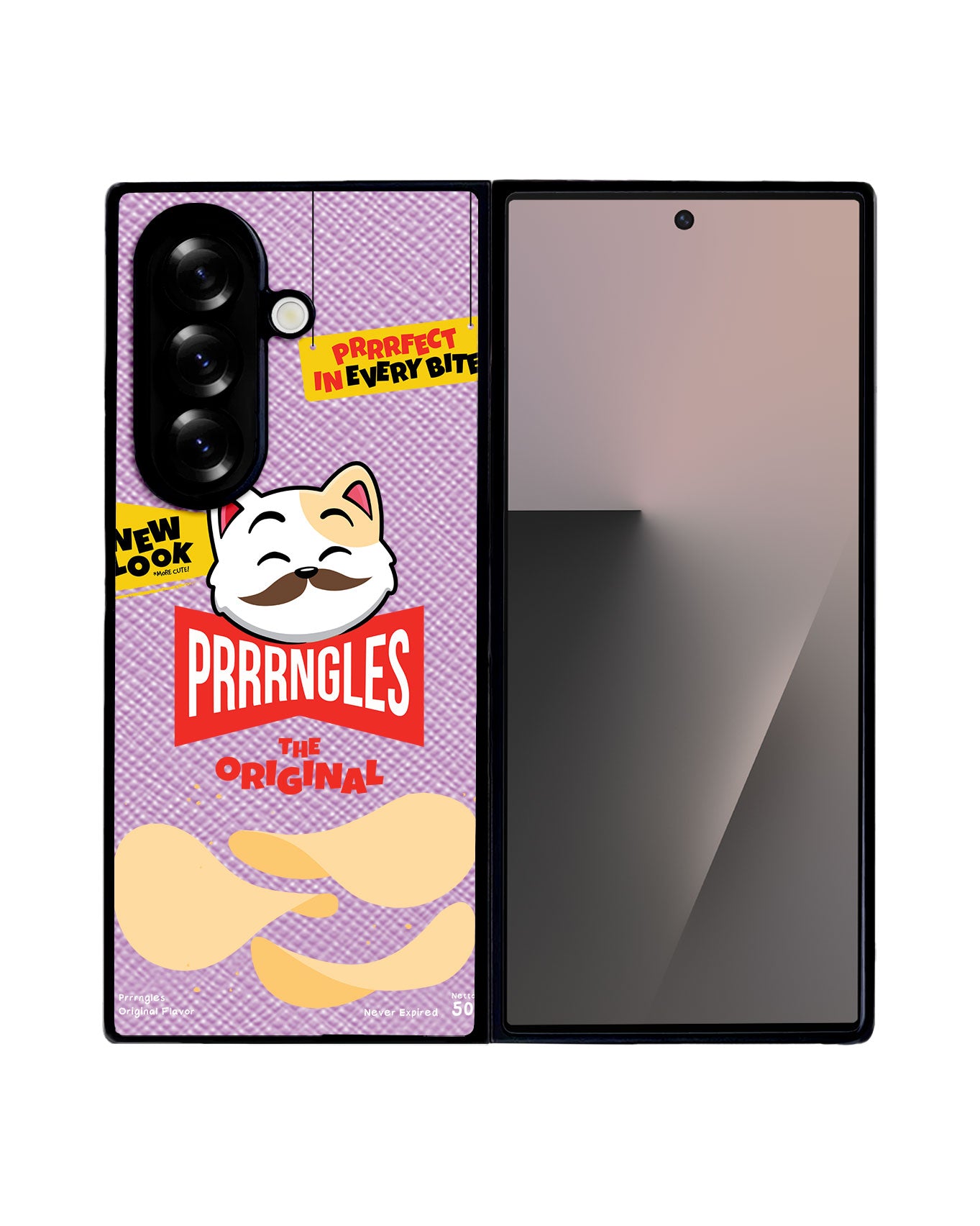 Android Flip / Fold Leather Grip - Prrrngles