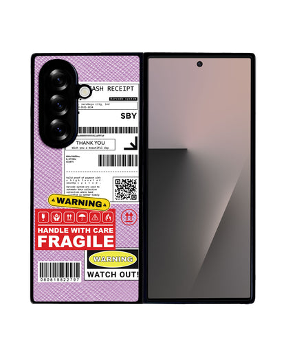 Android Flip / Fold Leather Grip - Shipping Label