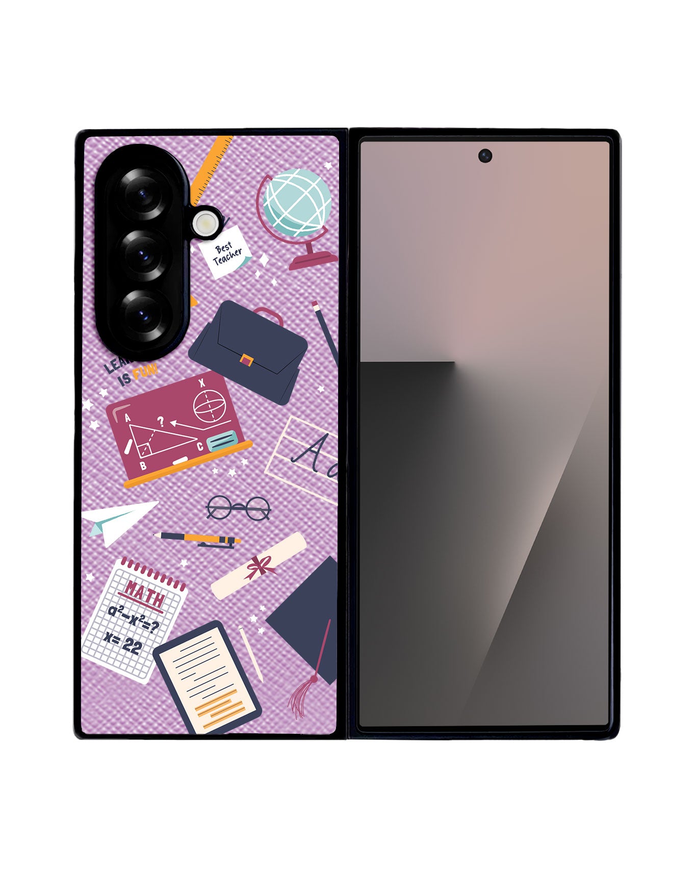 Android Flip / Fold Leather Grip - Teacher