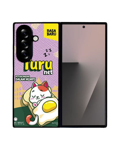 Android Flip / Fold Leather Grip - Turu