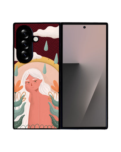 Android Flip / Fold Leather Grip - Adara